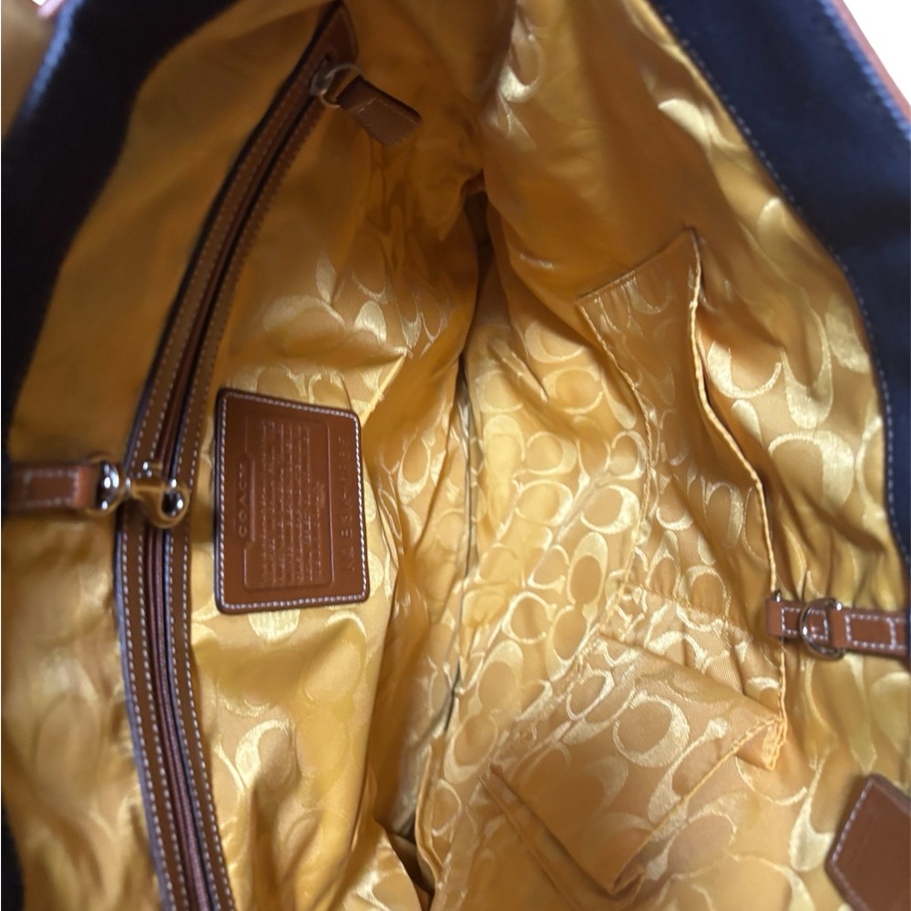 Coach denim tote bag - Picture 4 of 7